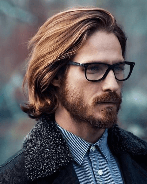 Coole frisuren lange haare männer mit brillen | hair styles in 2019 