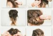Einfache steckfrisuren für schulterlanges haar | Girlie Curls