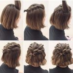 Einfache Nette Frisur für Kurzes Haar-Tutorium | HAIR | Pinterest