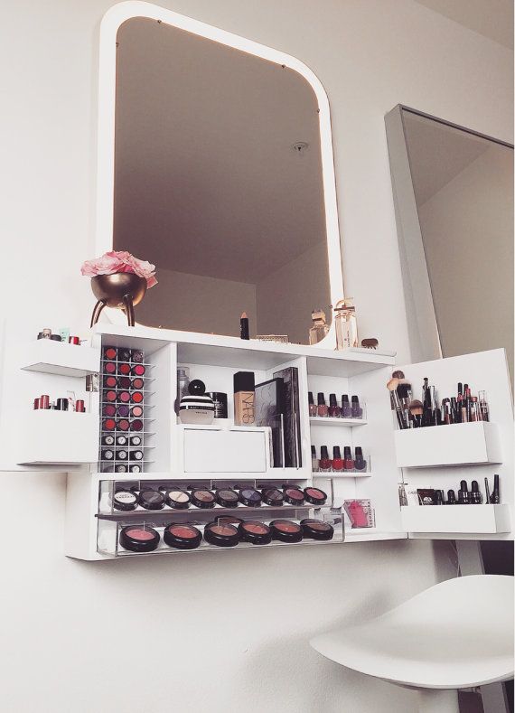 Wie hält ein Make-up-Organizer
Ihr Make-up?