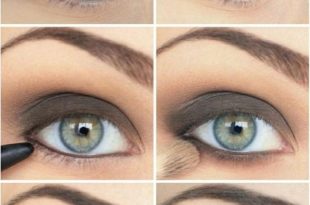 Effekvolles Make-up für blaue Augen – tolle Schminktipps #betonen  #smokeyeyes #eyesschminken #tagesmake