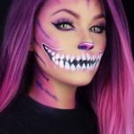 Coole 41 inspirierende Halloween Make-up-Ideen, damit Sie gruselig, aber  niedlich aussehen. Mehr #coole #damit #gruselig #halloween #ideen  #inspirierende
