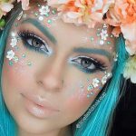 Flower Fairy Makeup für niedliche Halloween Makeup Ideen