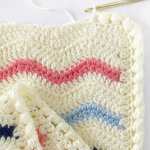 Free Pattern - Crochet Ripple Blanket Topflappen, Baby Geschenke, Häkeln  Ideen, Strickmuster,