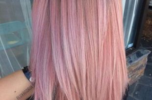 Rosa Haarfarbe