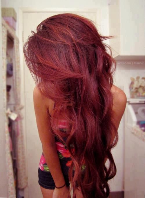 rote haare | Tumblr | haarfarben extrem | Pinterest | Color de pelo