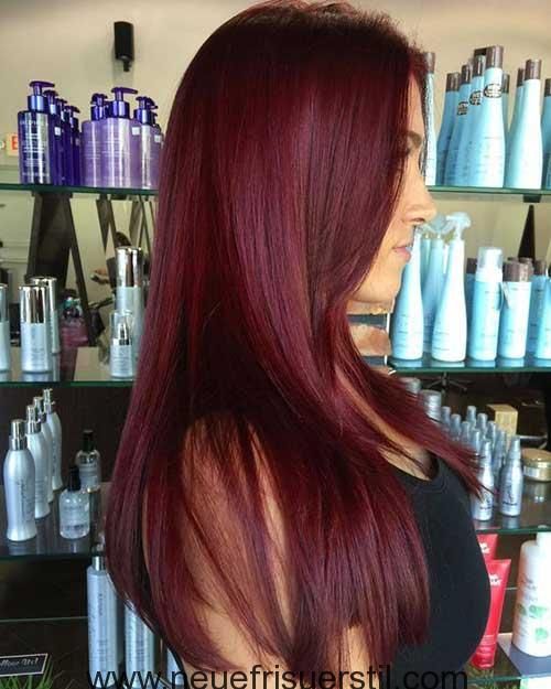 Total Tolle Dunkel Rote Haare Farbe Ideen | Neue Frisuren 2017