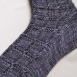 Gestrickte Socke Muster: Rutschte Kabel von WearableArtEmporium Stricken  Leicht Gemacht, Strümpfe Stricken, Socken