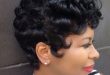 Niedliches kurzes Hairtyles für schwarze Frauen, kurze schwarze Frauen Pixie