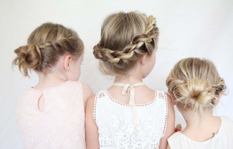 55 Kreative Mädchen Frisuren – Hair Styling der kleine Dame 
