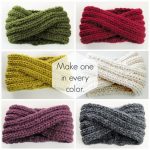 Infinity Headband Knitting Pattern - Ear Warmer Knitting Pattern