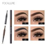 FOCALLURE 2018 Waterproof Eyebrow Pencil 3 in 1 Auto Brow Pen Shades Brush  Powder Tint No Tone Make up Eye-in Eyebrow Enhancers from Beauty & Health  on