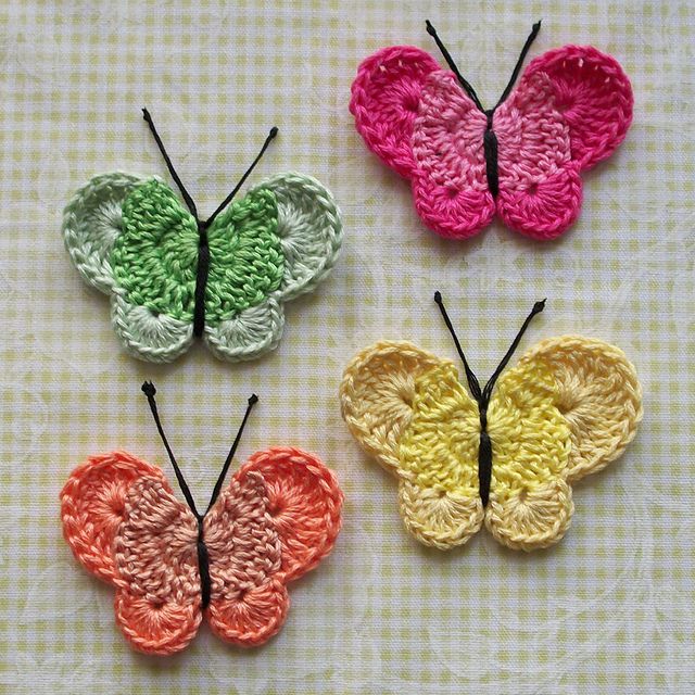 10 Knit or Crochet Butterfly Designs You Must Not Miss!