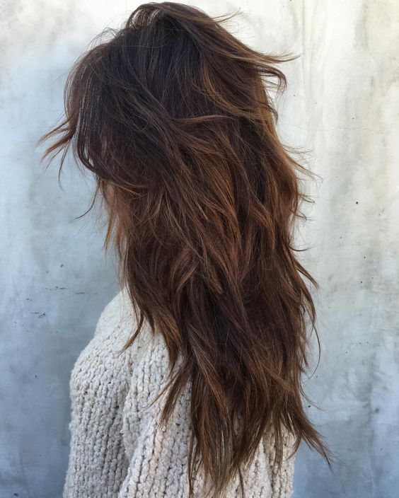 10 Layered Frisuren & Schnitte für langes Haar