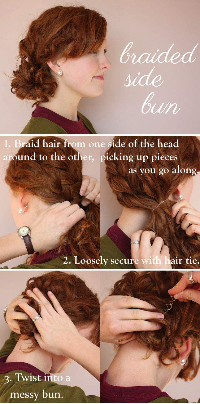10 Ways to Make Lovely DIY Side Hairstyles