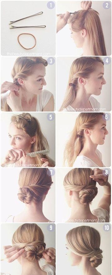 15 Cute hairstyles: Step-by-Step Hairstyles for Long Hair