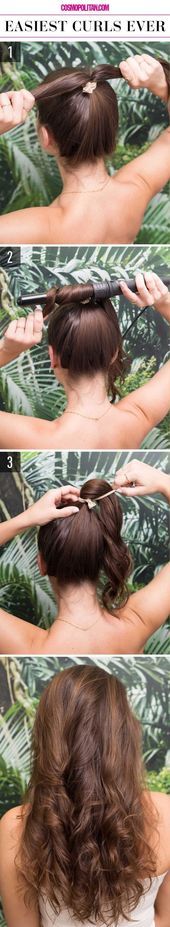 15 So hübsche Frisuren für langes Haar  Haarpracht#Nails #NailArt #NailPolish …