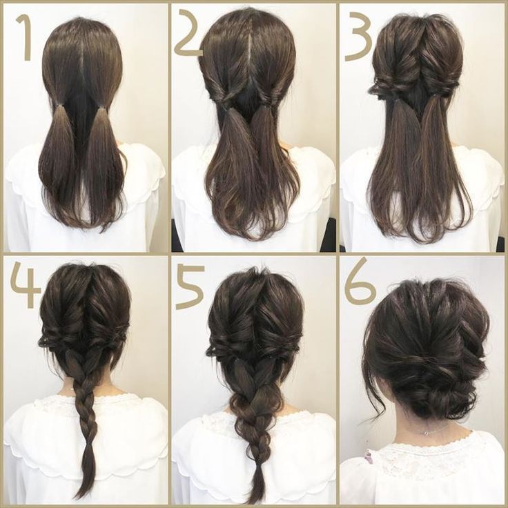 15 Super Easy Updos – Simple Updos # #Hair Style