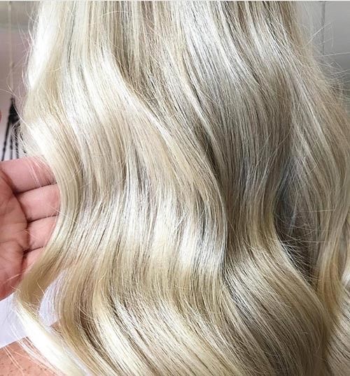 25 üppige schmutzige blonde Haarschattierungen 	#blonde #haarschattierungen #sc…