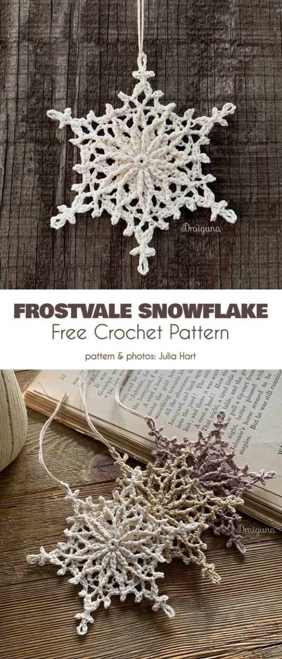 Collection of The Best Free Snowflake Crochet Patterns