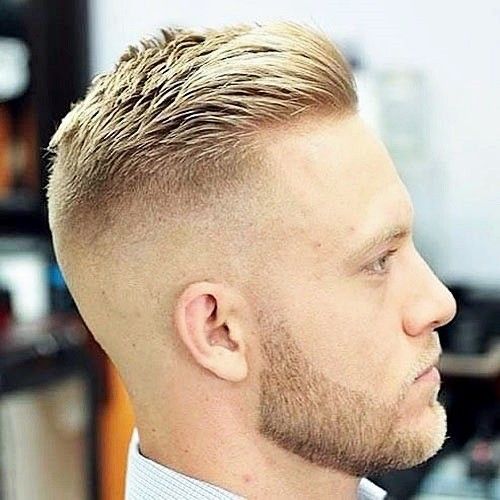 27 Schöne Crew-cut Frisuren für Männer