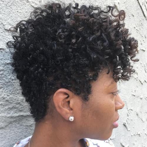 40 Cute Tapered Natural Hairstyles for Afro Hair