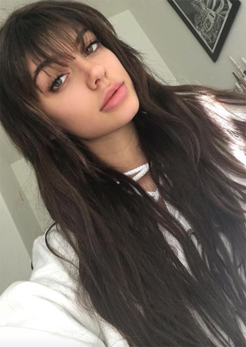55 Dope Long Haircuts with Bangs: Tips for Wearing Fringe Hairstyles