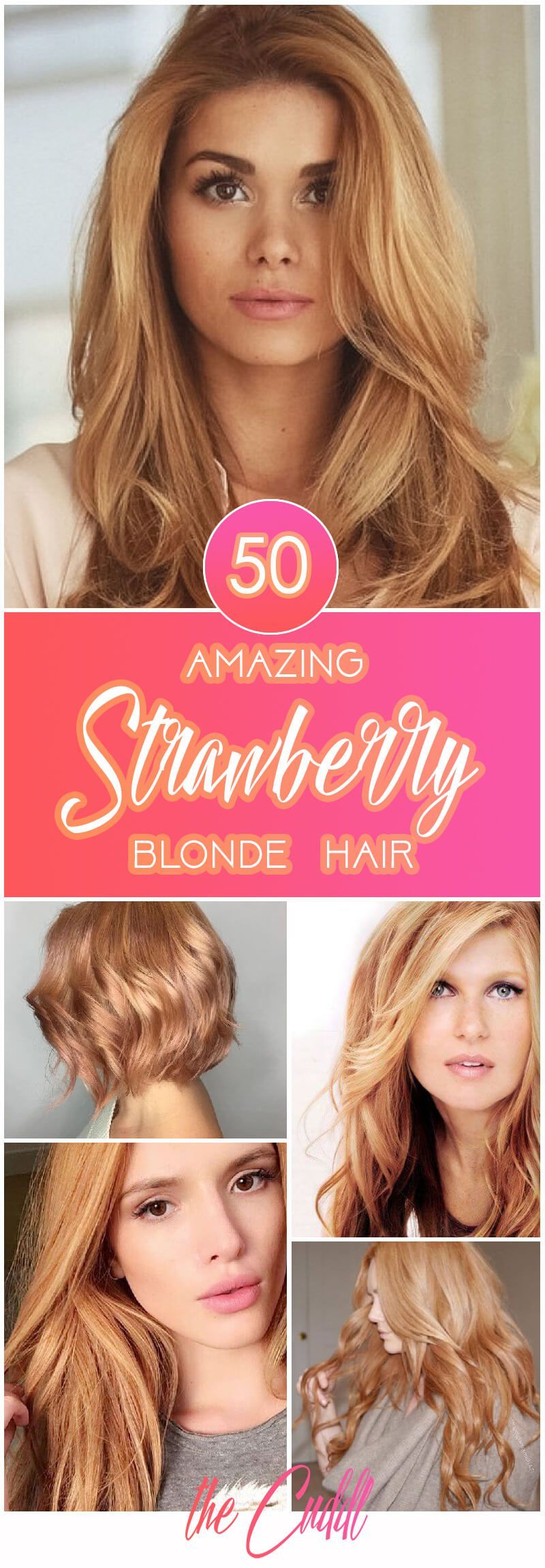 50 of the Most Trendy Strawberry Blonde Hair Colors for 2019
