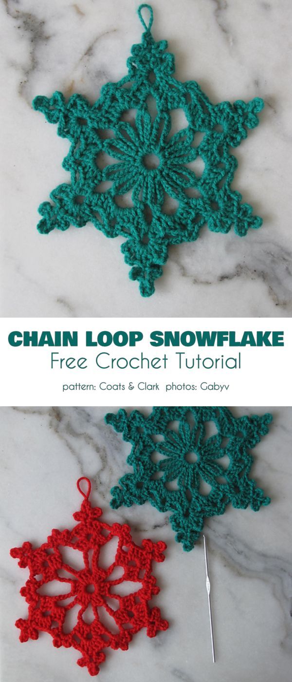 Collection of The Best Free Snowflake Crochet Patterns