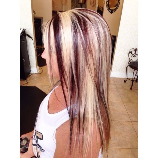 12 Blonde Hair with Red Highlights: Hair Color Ideas