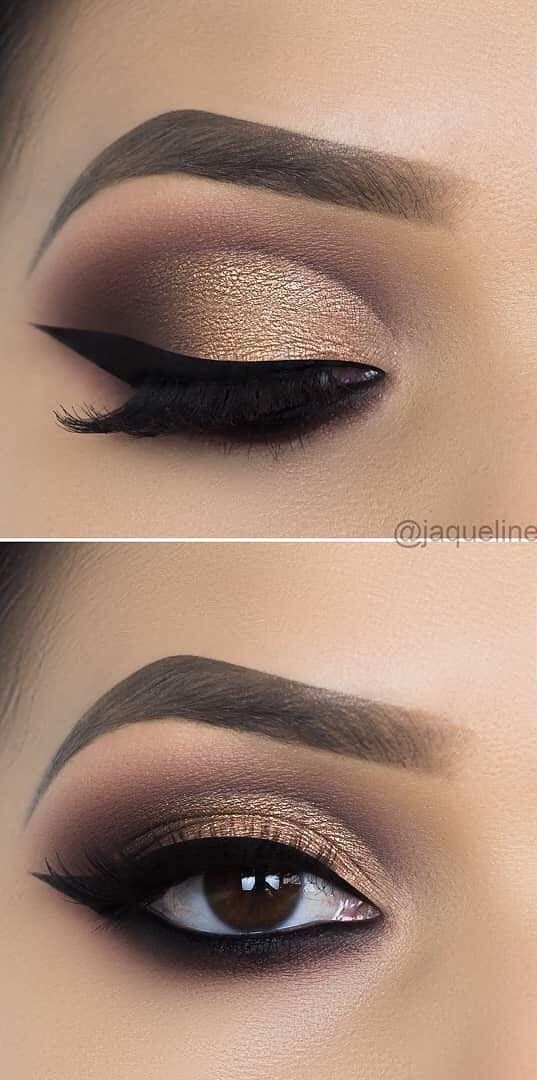 43 AWESOME CHIC and GLAMOUR EYE MAKEUP LOOKS Ideas and Images for 2019