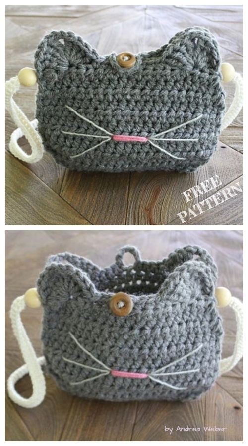 Crochet Cat Purse Free Crochet Patterns