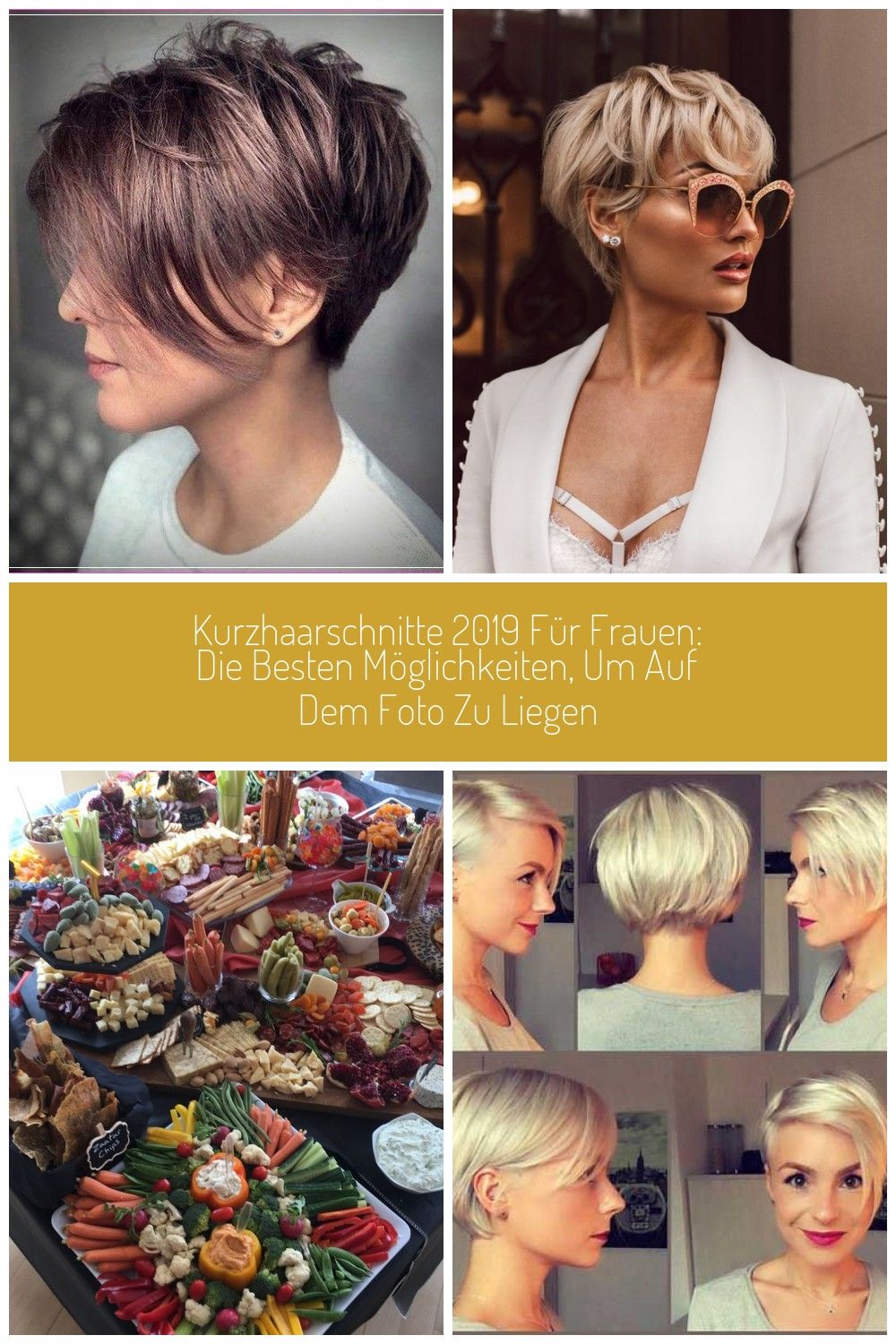 20 beste Ideen für kurze Haarschnitte für feines Haar | #langhaarfrisuren2019 ...