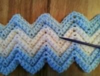 Easy crochet ripple afghan instructions