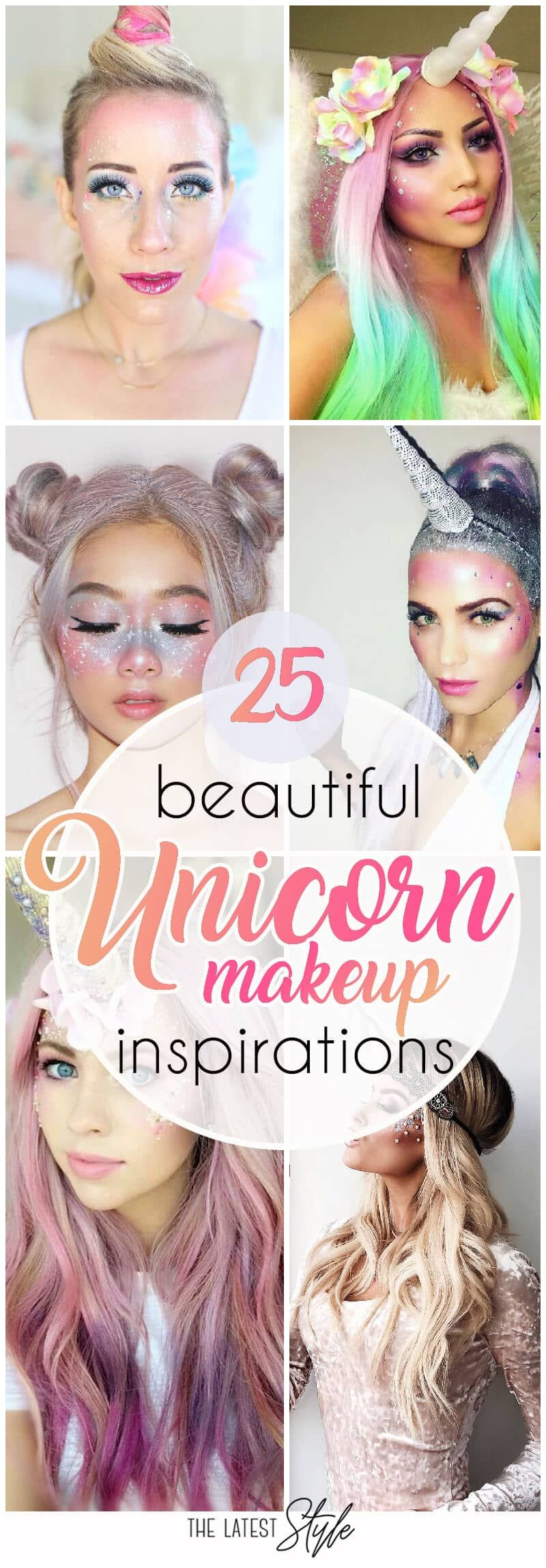25 Ways to be the Queen of Unicorn Makeup