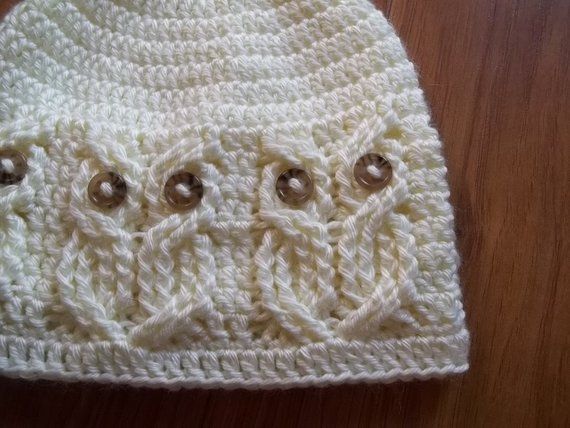 Crochet PATTERN-It’s a Hoot -Owl Hat. Adult, baby and toddler/child sizes. Cute, fun and stylish, make one today