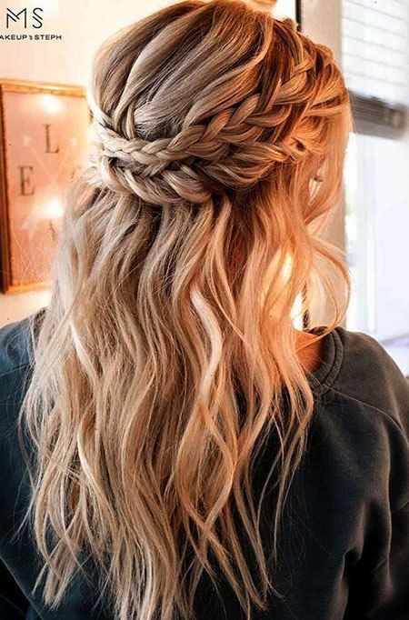 17 cute simple hairstyles for long hair #Easy # hairstyles # for #hair #long - Site Today