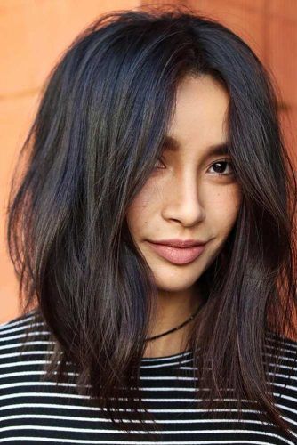 18 Medium Length Hairstyles for Thick Hair