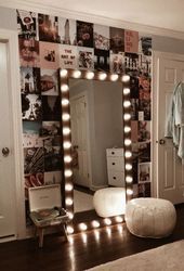 20+ Make-up mirror with light ideas (DIY or BUY) for Amour Makeup Room - #amour ...