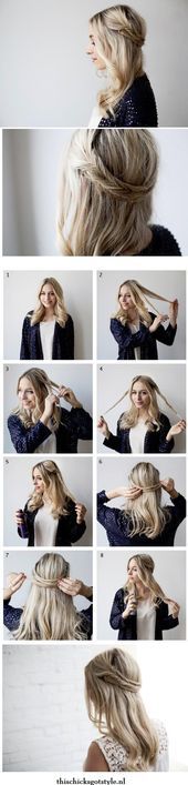 20 amazing hairstyles tutorials for long hair   - Neueste Frisuren 2018 #Amazing...