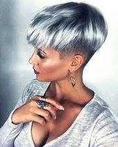 20 grau-blaue Haarfarbe Trend für Frauen - #Frauen #für #graublaue #Haarfarbe ...