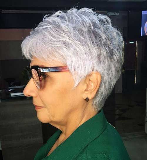 2019 Kurze Haarschnitte für ältere Frauen
