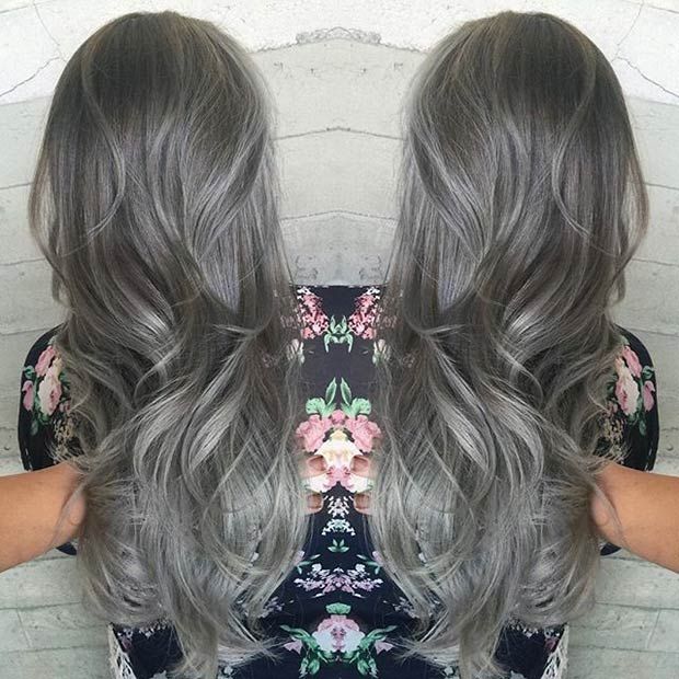 21 Stunning Grey Hair Color Ideas and Styles