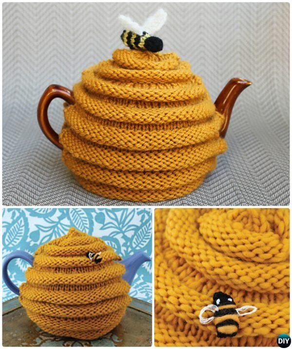 25 Crochet Knit Tea Cozy Free Patterns [Picture Instructions]