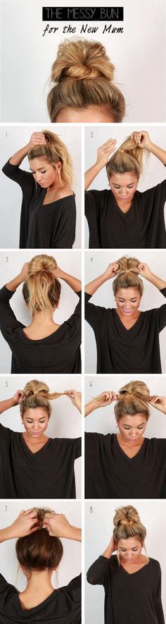 26 Amazing Bun Updo Ideas for Long & Medium Length Hair