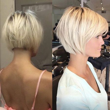 28 Short hairstyles for thick straight hair