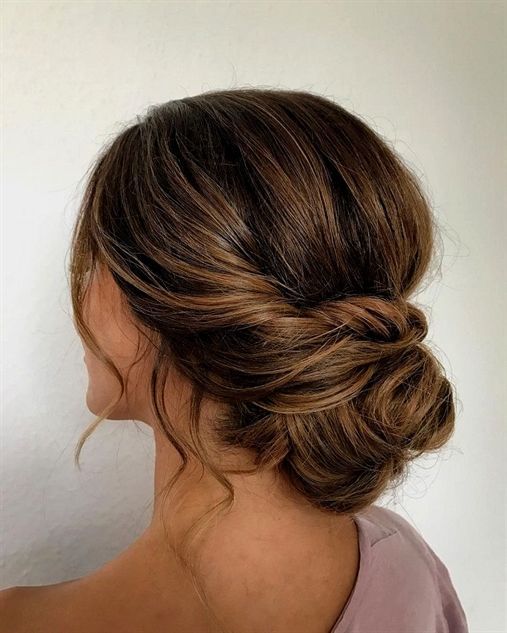 29 Gorgeous Textured Updo Hairstyles - simple updo ,updos ,upstyles ,wedding upd