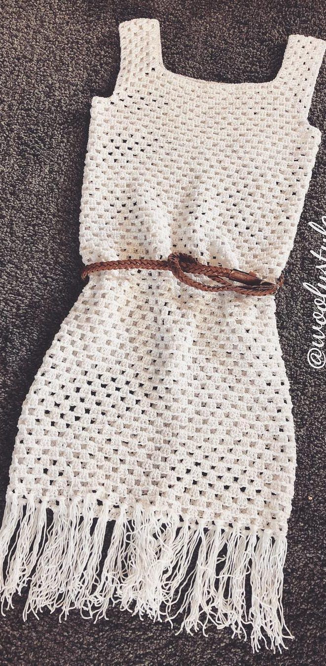 30+ Best Free Crochet Dresses Crochet Patterns 2019 – Page 10 of 33
