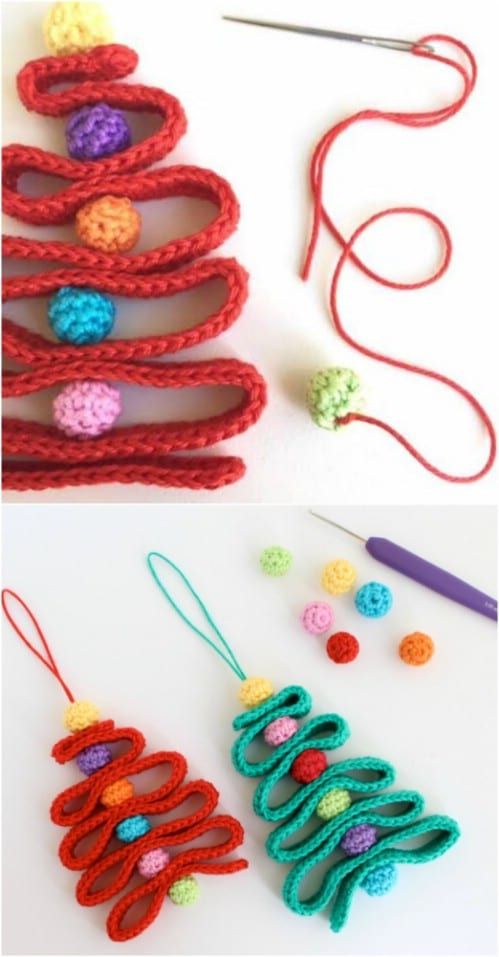 30 Easy Crochet Christmas Ornaments To Decorate Your Tree