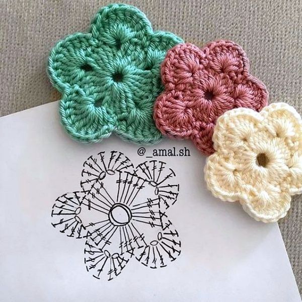 30 Free Crochet Flower Patterns Knitting Lovers